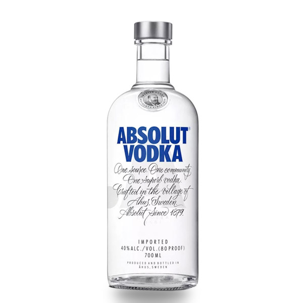 RestoBar Prime Botella Absolut Vodka